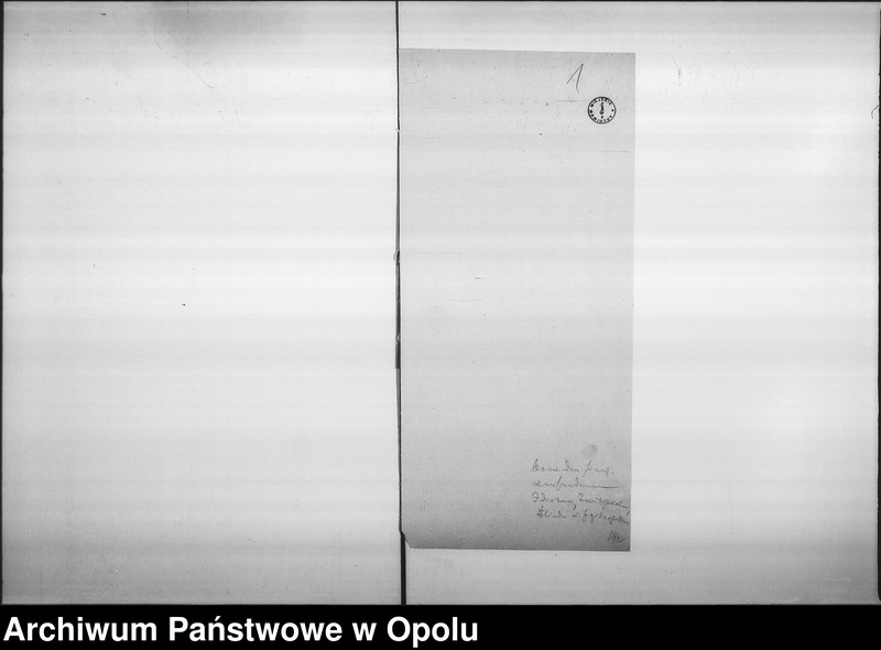 Obraz 5 z jednostki "Acta des Magistrats zu Oppeln betreffend die Taubstummen und Blinden-Institute Vol. II"