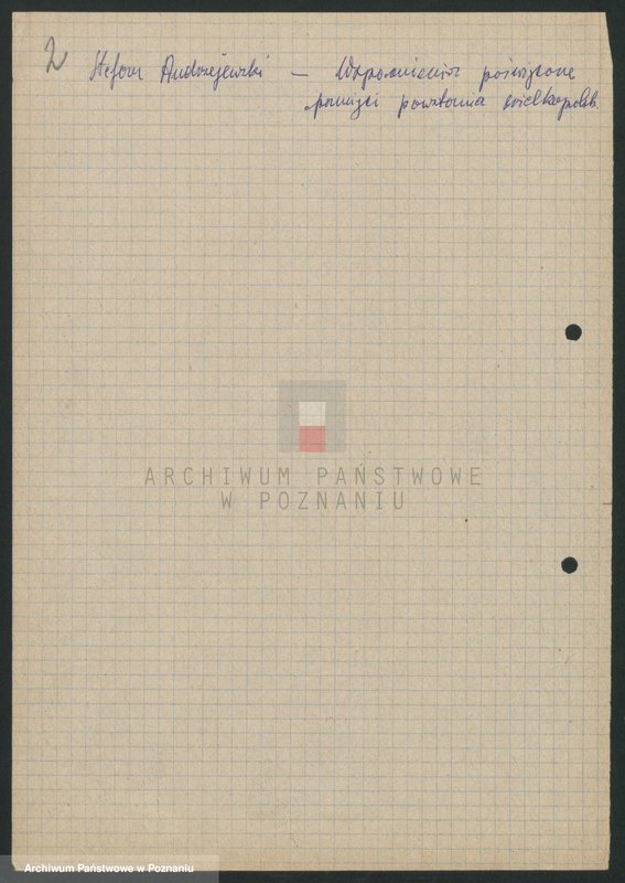 Obraz 8 z jednostki "Ogólne uwagi i spostrzeżenia dotyczące powstania wielkopolskiego."