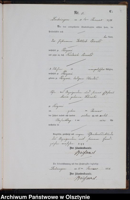 image.from.unit.number "Sterbe-Neben-Register Tom I,Nr 1 - 61"