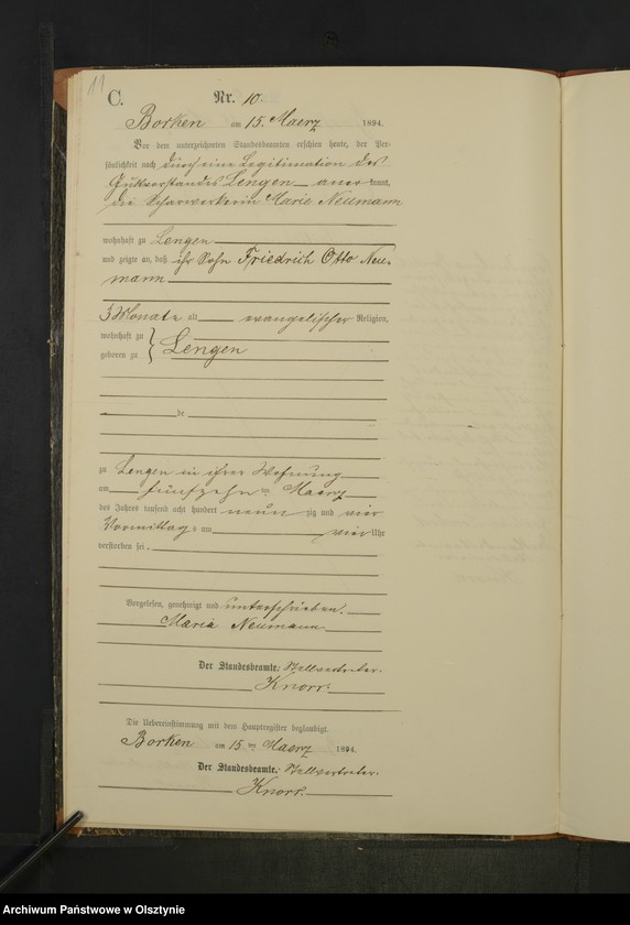 image.from.unit.number "Sterbe-Neben-Register Nr 1 - 21"