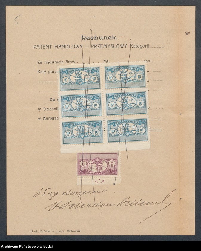 image.from.unit.number "Adolf Berger – sklep kolonialno-spożywczy"