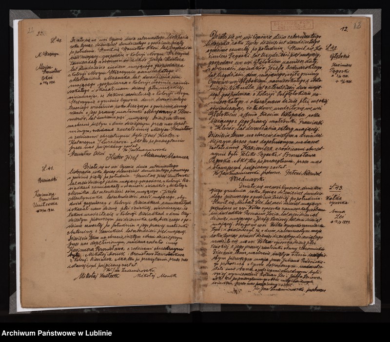 image.from.unit.number "Księga urodzeń, małżeństw i zgonów"