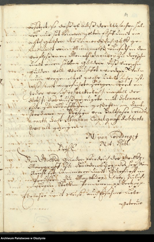 image.from.unit.number "In S. [Sachen] Jacob Popp pt. Daniel Goraiski [ Goreisken] wegen einer Leinsam-Handels"