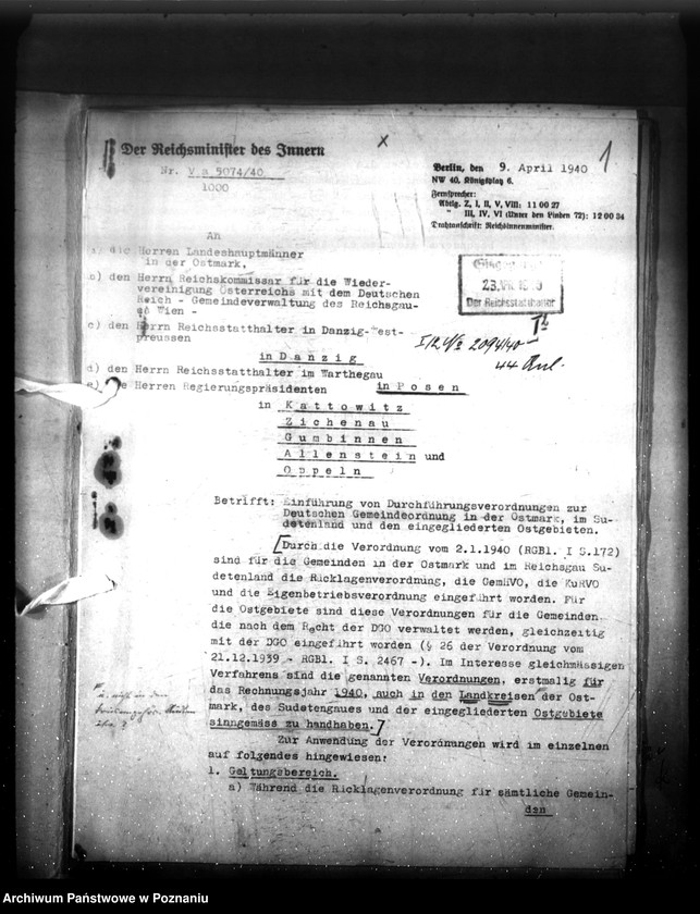 Obraz 5 z jednostki "Wzór opracowania budżetu gminnego i sprawy Gemeindeordnung"