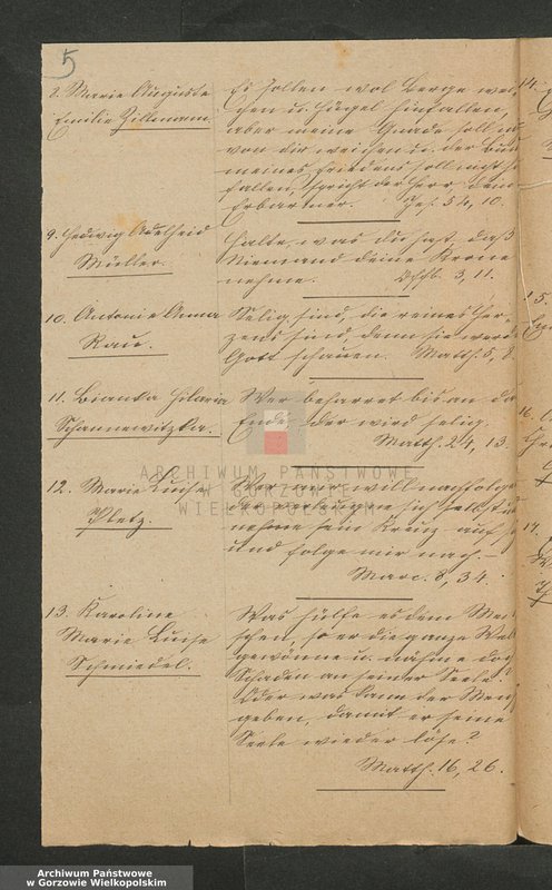 image.from.unit.number "Verzeichnisse der Konfirmanden"