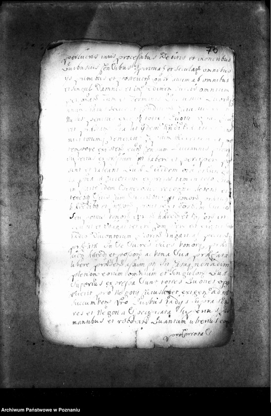 Obraz 15 z jednostki "Resignationes ,inscriptiones, relationes, decreta [protocollon]"