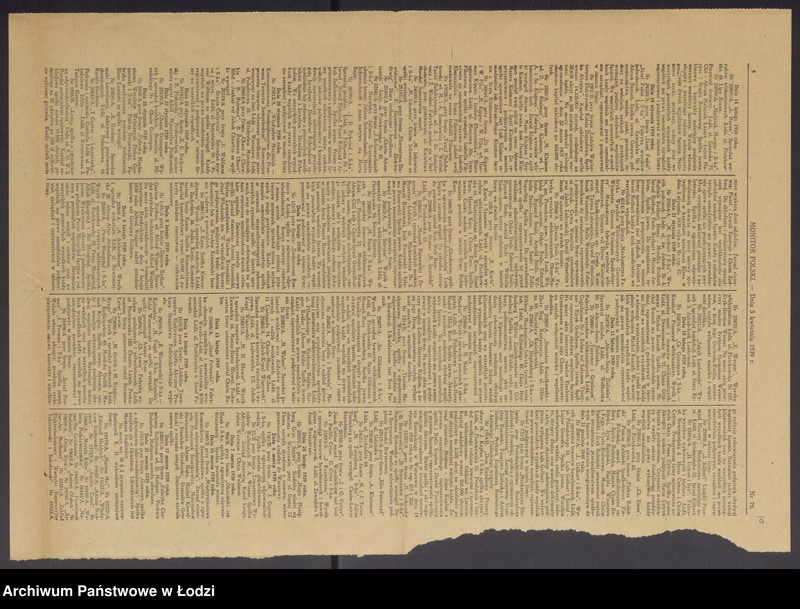 Obraz 12 z jednostki "Estera Sznycer – wyrób i sprzedaż towarów włokienniczych"
