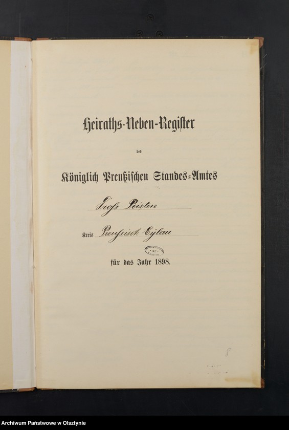 image.from.unit.number "Heiraths-Neben-Register Nr 1 - 8"