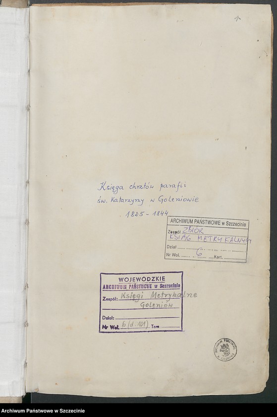 image.from.unit.number "Geburtsregister Gollnow. St. Katharinen-Kirchengemeinde."