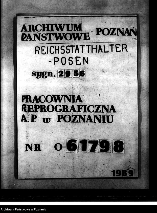 Obraz 1 z jednostki "Polizeigefängnisse - Litzmannstadt. Kutlausungsanlagen. Robert- Koch- Strasse, Radegast"