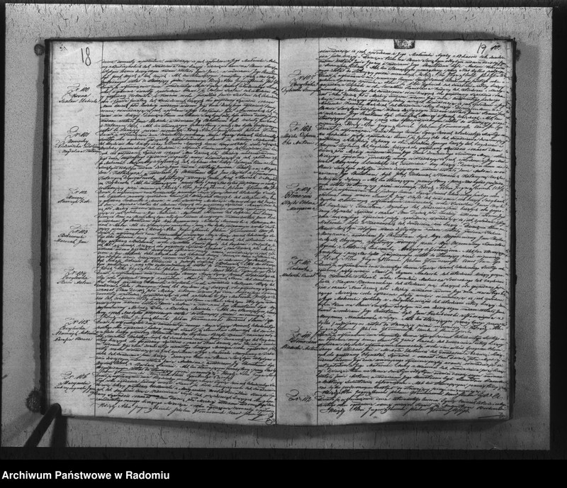 image.from.unit.number "Duplikat urodzonych, zaślubionych i zmarłych w parafii Głowaczew akta w sobie mieszczący za rok 1846"