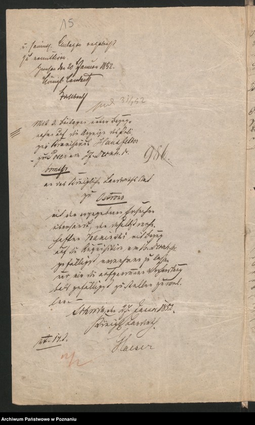 Obraz 19 z jednostki "A. betr. Anton Bogucz Gutspächter und seinen Bruder Alexander"