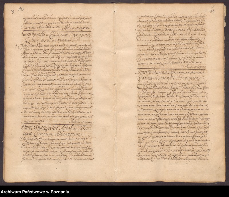 Obraz 9 z jednostki "Protocolon actorum officii consularis Posnaniensis."