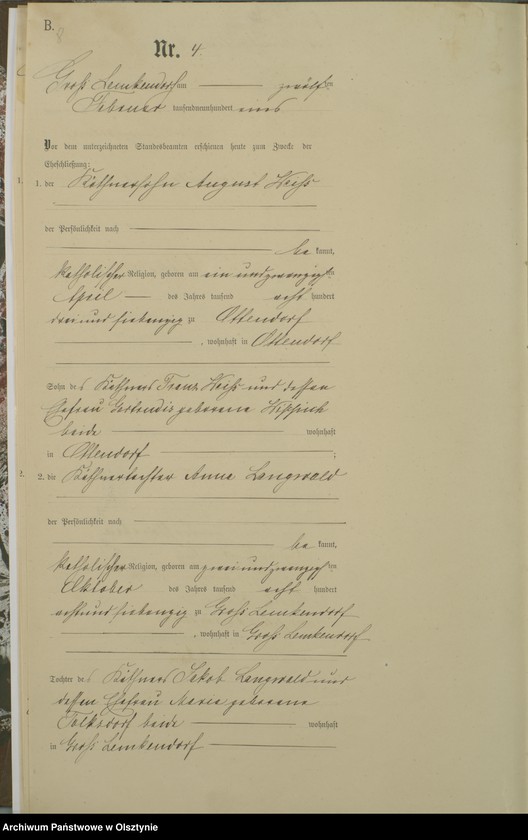 image.from.unit.number "Heiraths-Haupt-Register Nr 1 - 16"