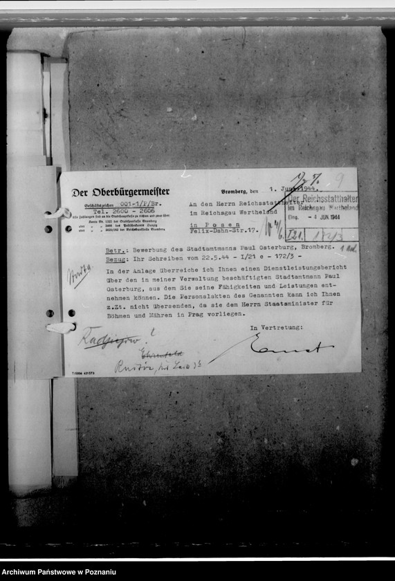 Obraz 13 z jednostki "Osterburg, Paul - urzędnik miejski"