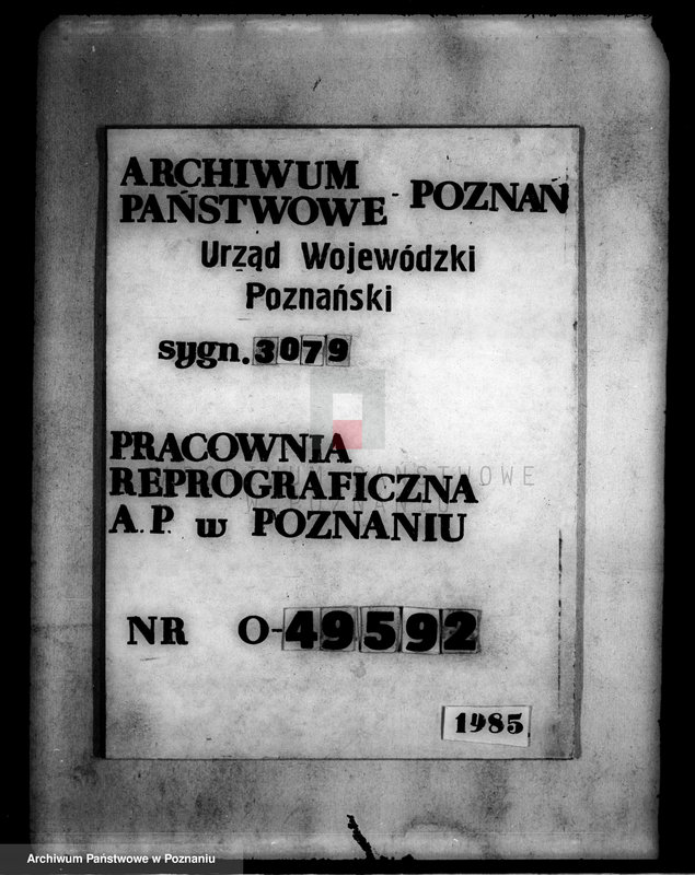 Obraz 1 z jednostki "Przymusowy wykup majątku Wyrza powiatu wyrzyskiego"