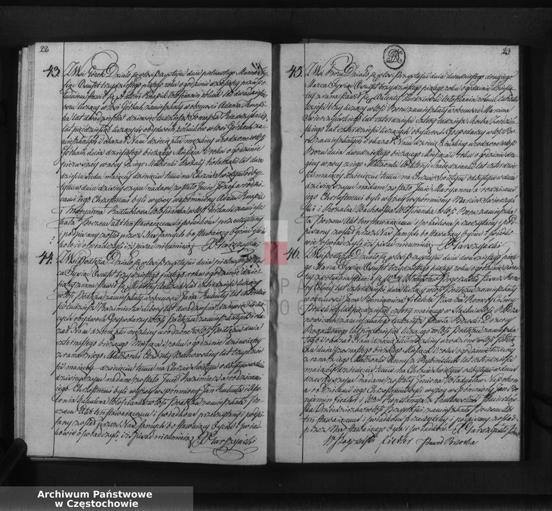 image.from.unit.number "Księga duplikat [akt] urodzonych, zaślubionych i zmarłych Parafii Przystajń z roku 1835"
