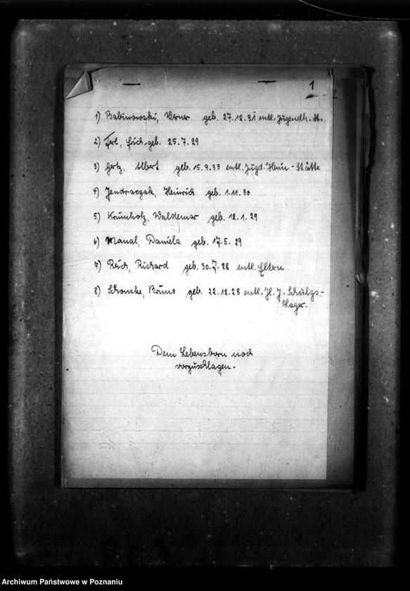 Obraz 5 z jednostki "Dem Lebensborn noch vorzuschlagen [Wyniki badań psychologicznych dzieci przewidzianych do przekazania organizacji "Lebensborn"]."