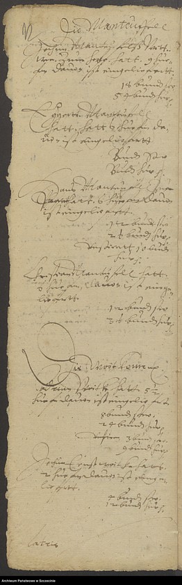 image.from.unit.number "Verzeichnis des von den Edelleuten kontribuirten rauhen Futters, vol. III."