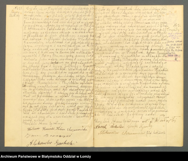 Obraz 13 z jednostki "Księga małżeństw"