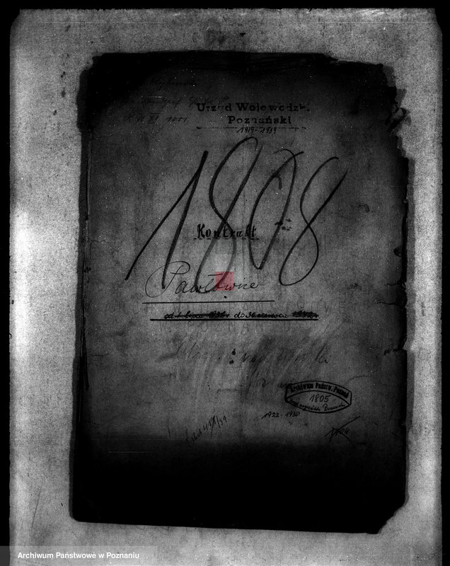 Obraz 4 z jednostki "Kontrakt dzierżawny majątku Pawłowice"