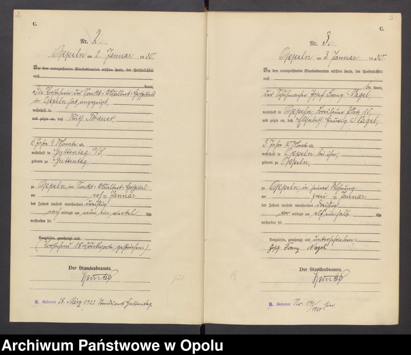 Obraz 5 z jednostki "[Rejestr zgonów] 1930 Tom I Nr 1-423"