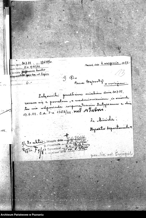 Obraz 17 z jednostki "Pow. lekarz Weterynaryjny Śmigiel"