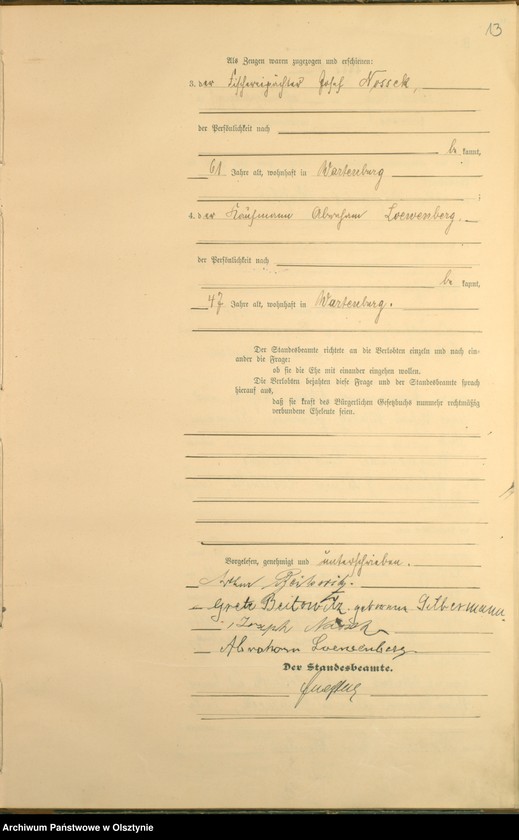 image.from.unit.number "Heiraths-Haupt-Register Nr 1 - 23"