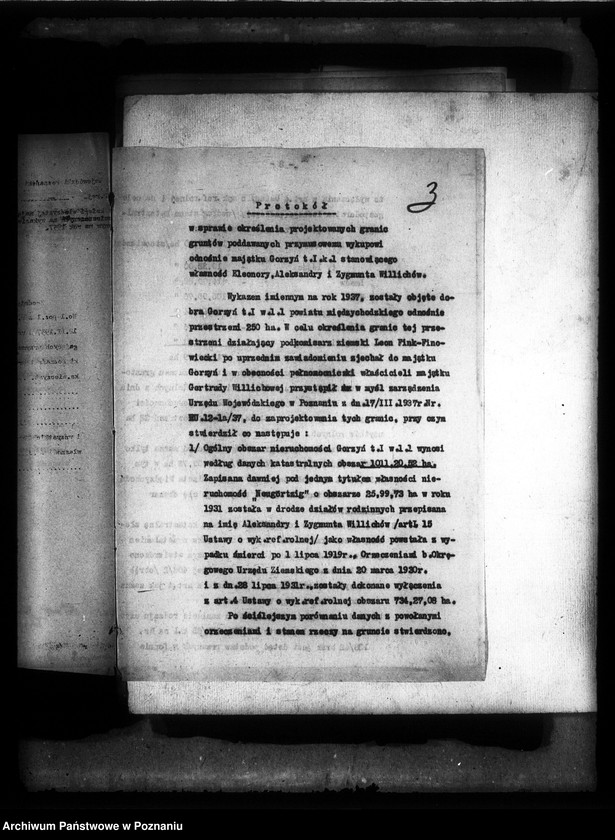 Obraz 7 z jednostki "Przymusowy wykup majątku Gorzyń powiatu międzychodzkiego"