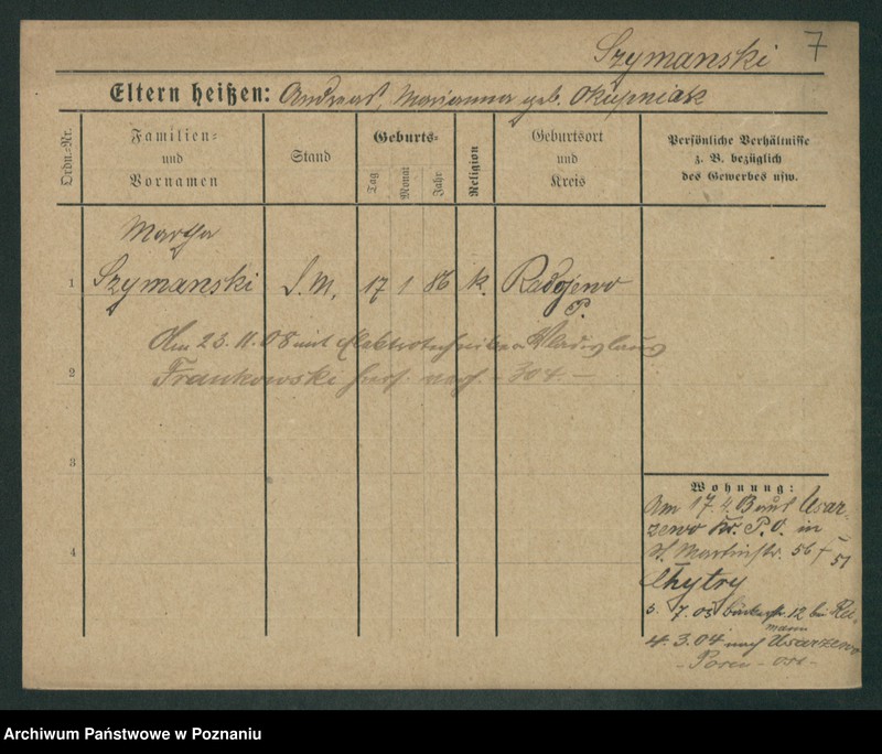 Obraz 18 z jednostki "Szymański (samotne kobiety od Maria)"