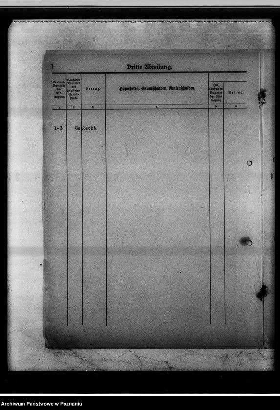 Obraz 11 z jednostki "Koschmin - Ehemalige Provinzial-Gärtnerlehranstalt Anlage-Vermögen."