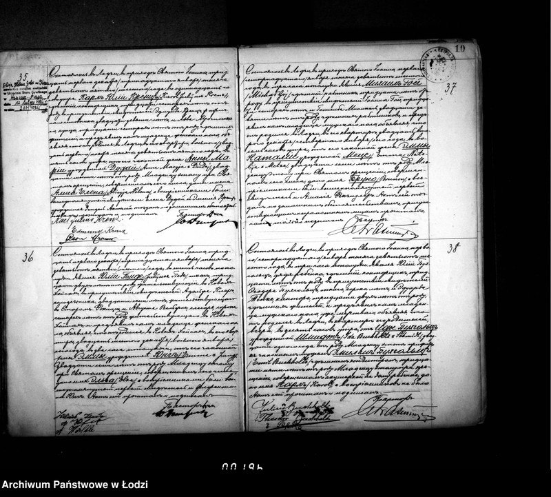 Obraz 14 z jednostki "Akta urodzeń "