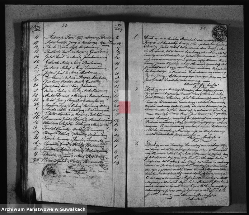 Obraz 14 z jednostki "Akta Urodzonych Gminy i Parafii Berznickiey z roku 1833"
