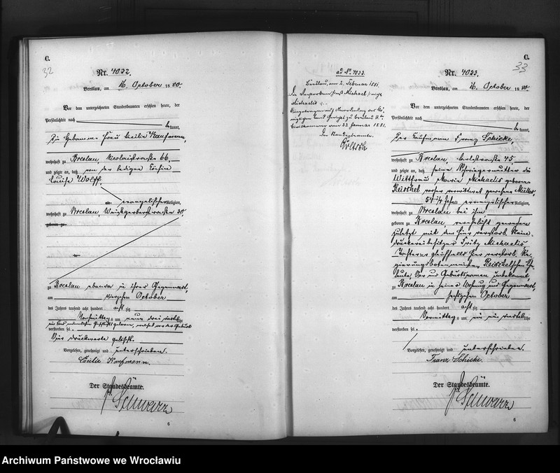 image.from.unit.number "Sterbe-Haupt-Register Breslau I 1880 Band 11"