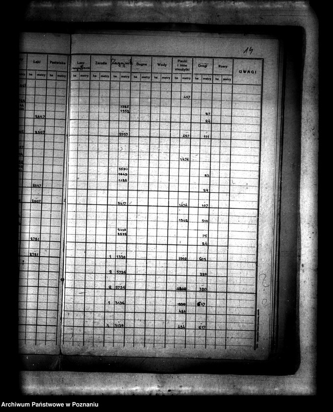 Obraz 18 z jednostki "Rejestry pomiarowe gruntów wydzielonych z majątku Łukom i oddanych w zamian za serwituty na własność wsi Myszakówek powiatu konińskiego"