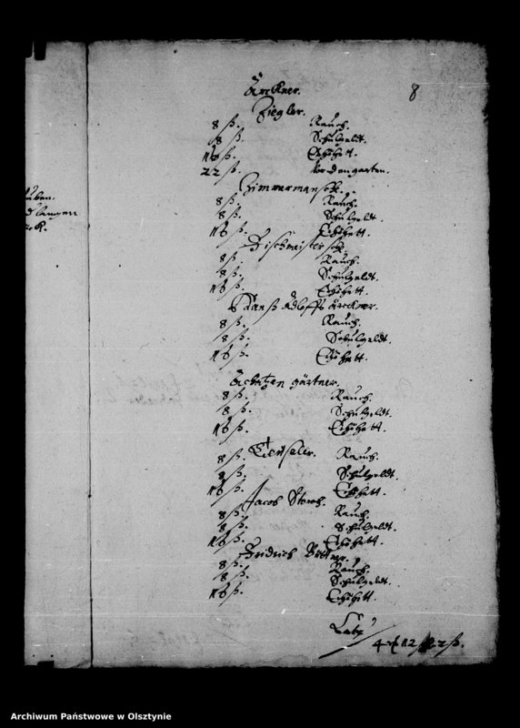 image.from.unit.number "Kirchen-Rechnung in Deutsch Eylau"