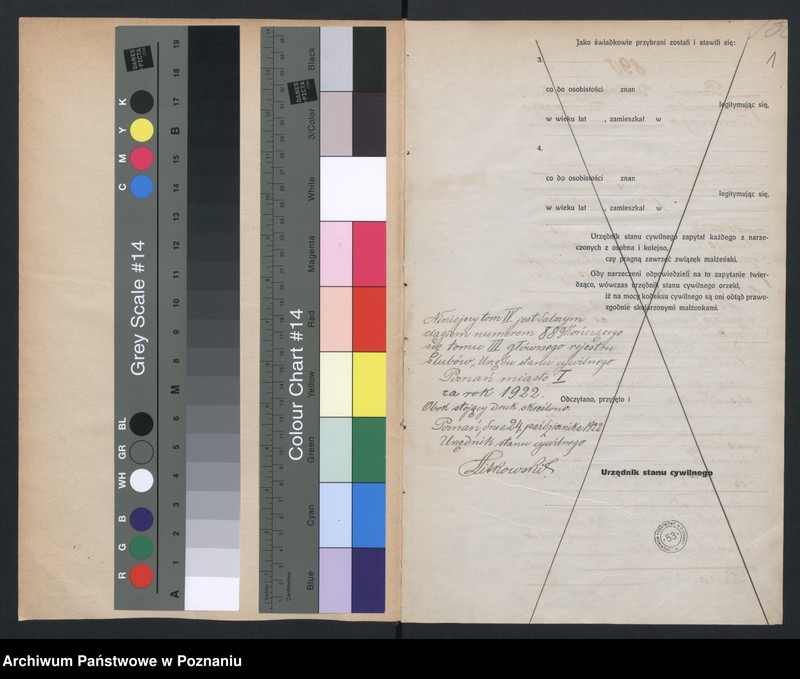 Obraz 3 z jednostki "Księga miejscowa małżeństw tom IV [Rejestr główny małżeństw]"