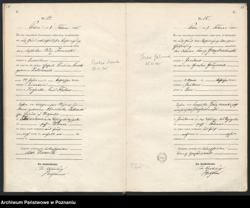 Obraz 10 z jednostki "Księga miejscowa zgonów"