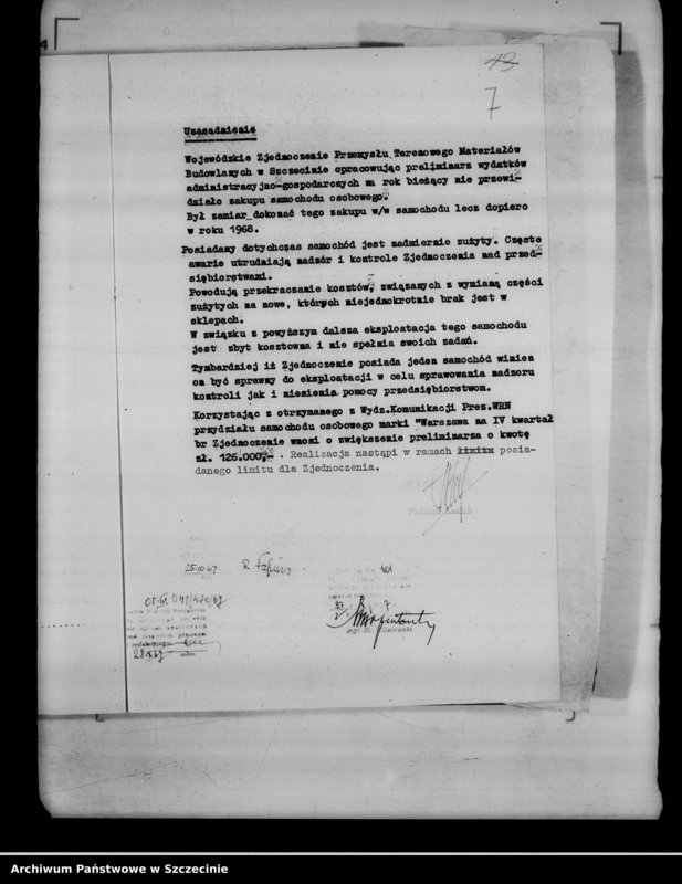 Obraz 11 z jednostki "Protokół posiedzenia Prezydium Wojewódzkiej Rady Narodowej nr 82, miesiąc październik"