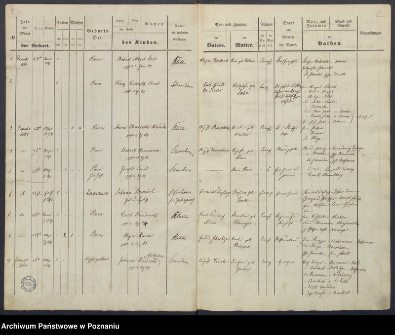 Obraz 4 z jednostki "[Akta urodzeń i chrztów, zapowiedzi i ślubów, zgonów i pogrzebów]"