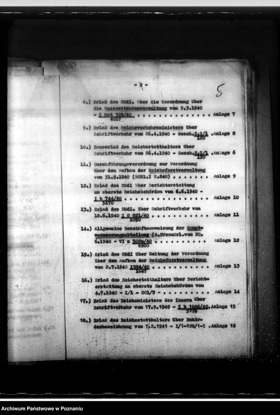 Obraz 9 z jednostki "Behördlicher Schriftverkehr (przepisy)"