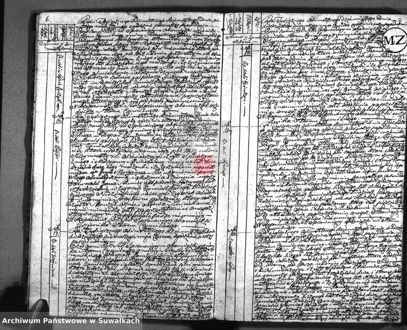image.from.unit.number "Akta urodzonych gminy sereyskiey od 1-go maja 1809"