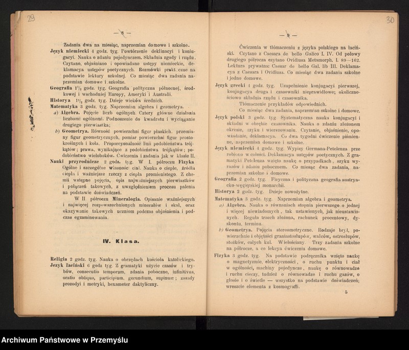 image.from.unit.number "XVII Sprawozdanie Dyrekcji C.k. Gimnazjum w Jarosławiu za rok szkolny 1901"