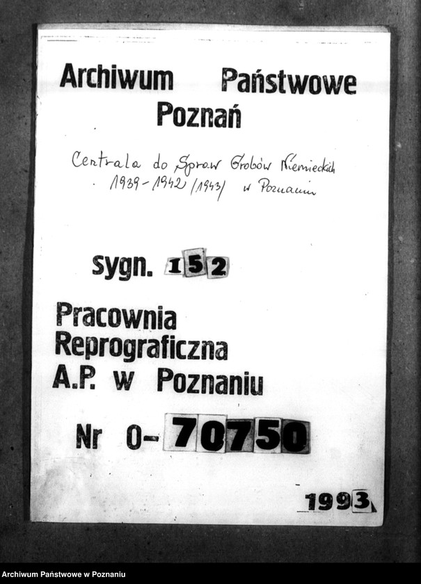 Obraz 1 z jednostki "Johann König ans Ottensund, Kreis Dietfurt (Żnin)"