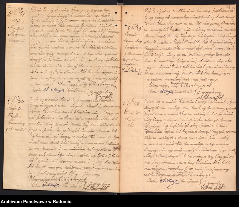 image.from.unit.number "[Duplikat akt urodzonych, zaślubionych i zmarłych Okręgu Bóżniczego Iłża za 1918 r.]"