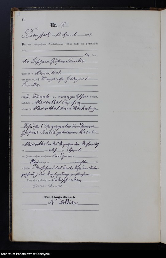 image.from.unit.number "Sterbe-Haupt-Register Nr 1 - 65"