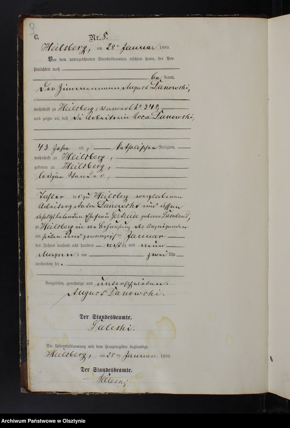 image.from.unit.number "Sterbe-Neben-Register Nr 1 - 111"