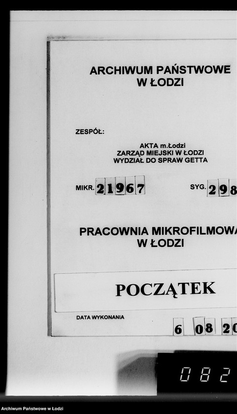 image.from.unit.number "Allgemeine Rechnungen. Durchschläge nr 5. [Kartoteka i zestawienia skonfiskowanych przedmiotów]"