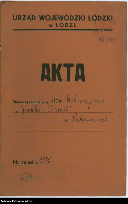 Obraz 2 z jednostki "Stowarzyszenie Dobroczynne "Gemitus-Chesed" w Pabianicach"