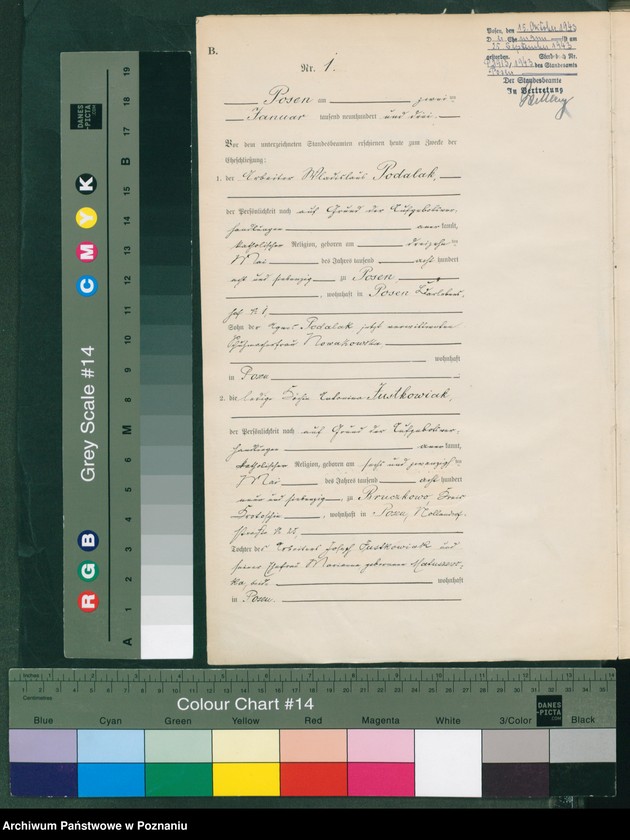 Obraz 4 z jednostki "Księga małżeństw tom I"